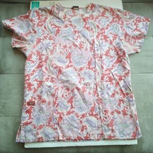 Womans Medical Scrub Top By Denise Size 21w 27.5L